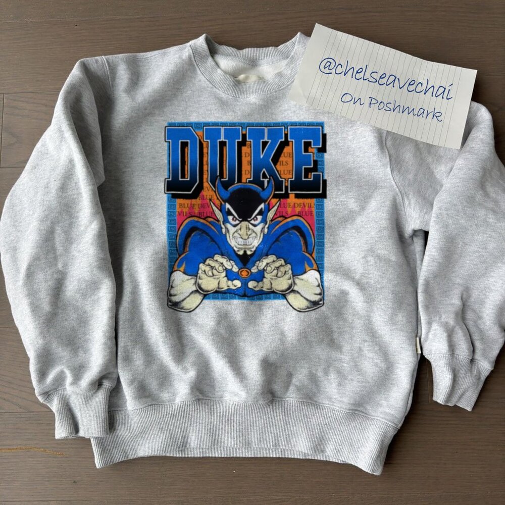 Vintage 90s Deadstock Duke Blue Devils Shirt, NCAA Duke Blue Devils Shirt Tee